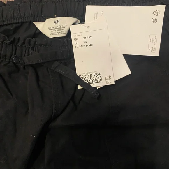 H&M black cargo pants - Picture 4 of 10